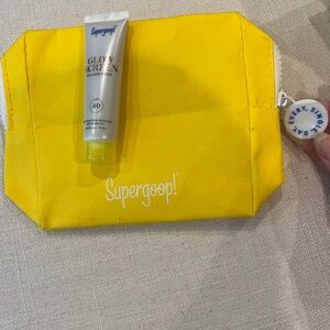 Supergoop! Glowscreen Golden Hour with Yellow Bag